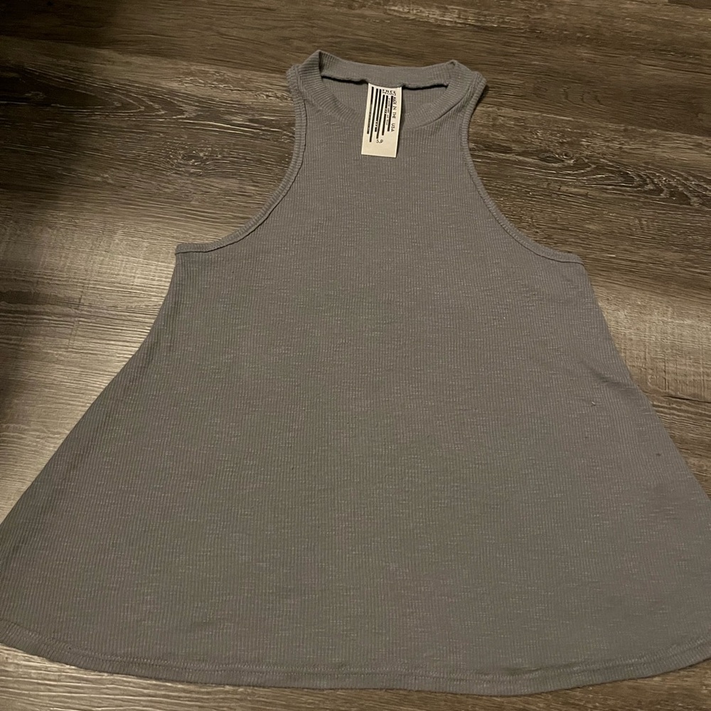 Free People Gray Tank Top